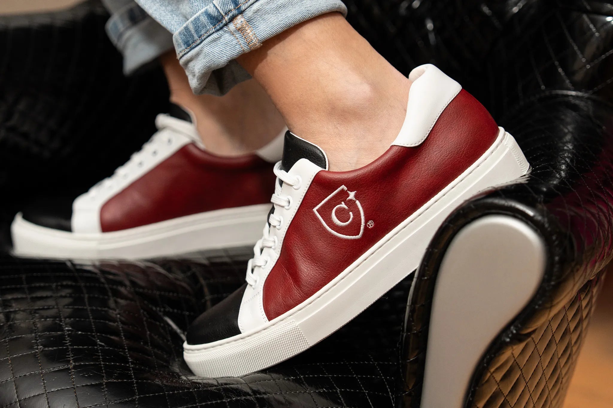 Capella University customized sneakers