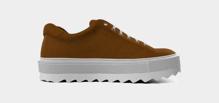 Zapatillas marrones para mujer
