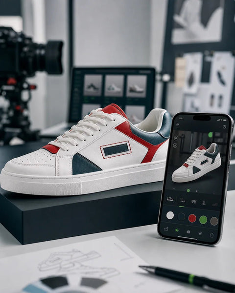 Custom shoes for marketing