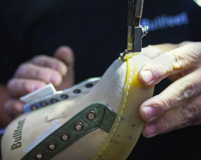 Handcrafted Bullfeet shoe production