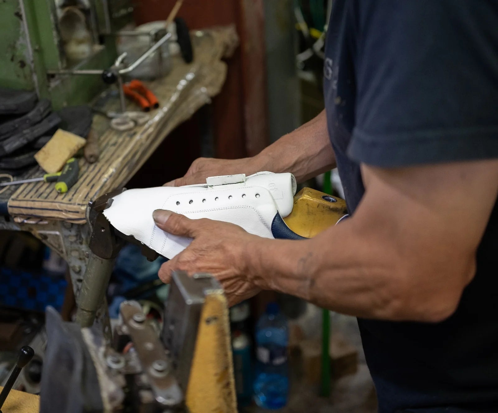 Fabricación de zapatillas