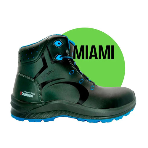 Botas de Seguridad Miami S3 para Industria, Construcción y Almacén