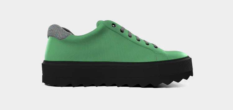 Zapatillas verdes ejemplo