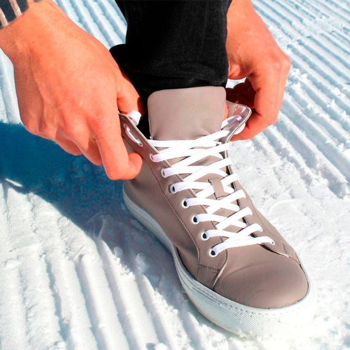 Eiffel Tower Pattern Print Sneaker Shoes For Men Women