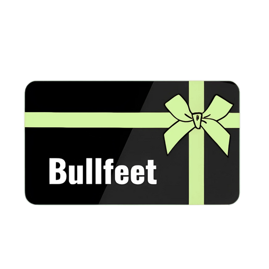 Tarjetas reaglo Bullfeet