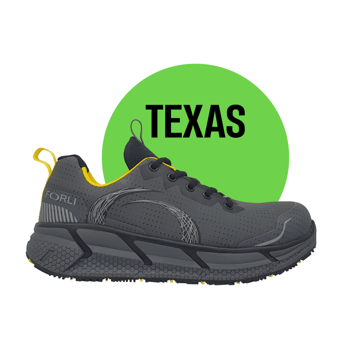 Texas S3 Safety Sports Shoe – Safety Shoes en EU35 / US3 de Bullfeet